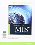 Book Essentials of MIS, Student Value Edition free