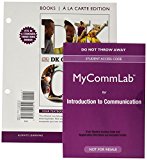 Book DK Communication, Books a la Carte Edition Plus NEW MyLab Communication for Communication--Access Card Package free