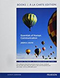 Book Essentials of Human Communication, Books a la Carte Edition Plus NEW MyCommunication Lab for Communication--Access Card Package (9th Edition) free