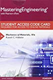 Book Mastering Engineering with Pearson eText -- Standalone Access Card -- for Mechanics of Materials free