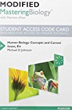 Book Modified Mastering Biology with Pearson eText -- Standalone Access Card -- for Human Biology: Concepts and Current Issues free