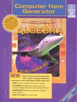 Book Algebra Computer Item Generator Book With Cd-rom 1998 Copyright free