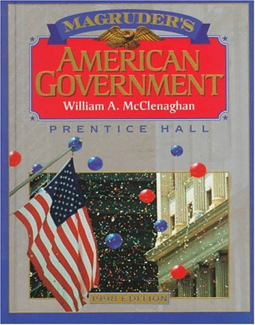 Book Magruder's American Government 1998 free
