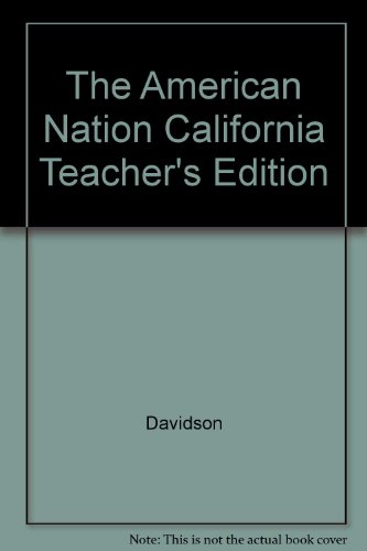 Book The American Nation California Teacher's Edition free