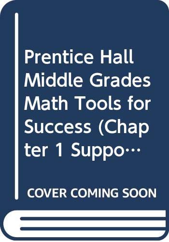 Book Prentice Hall Middle Grades Math Tools for Success (Chapter 1 Support File Using Statistics to Analyze Data, Course 1) free