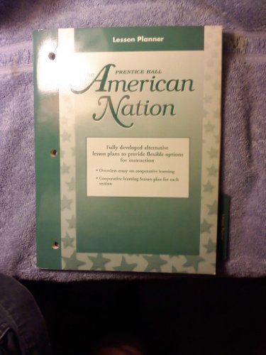 Book Lesson Planner (the American Nation) free