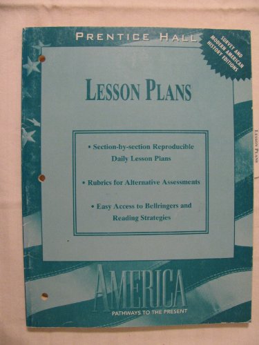 Book Lesson Plans (Prentice Hall America Pathways to the Present) free