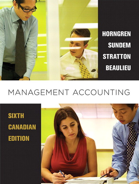 Book Management Accounting, Sixth Canadian Edition, free