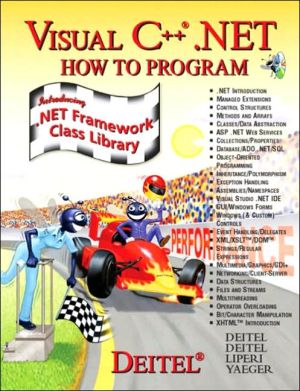 Book Visual C++ . Net: How to Program free