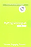 Book Mylab Programming with Pearson Etext -- Standalone Access Card -- For Starting Out with C++: Early Objects (My Programming Lab) free