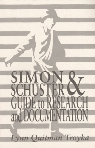 Book Simon & Schuster Guide To Research And Documentation free