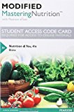 Book Modified Mastering Nutrition with MyDietAnalysis with Pearson eText -- Standalone Access Card -- for Nutrition & You (4th Edition) free