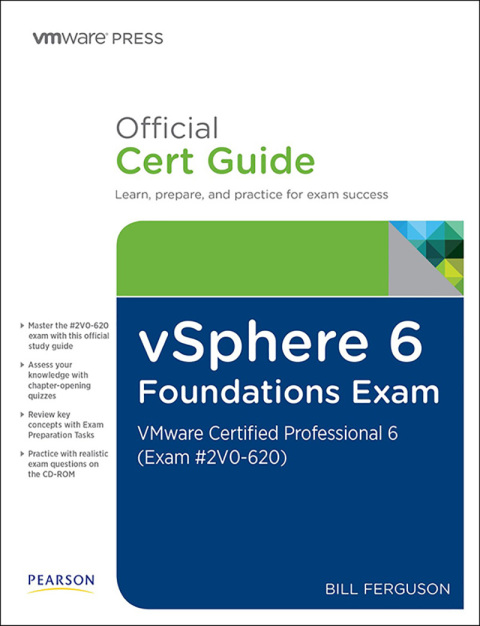 Book vSphere 6 Foundations Exam Official Cert Guide (Exam #2V0-620) free
