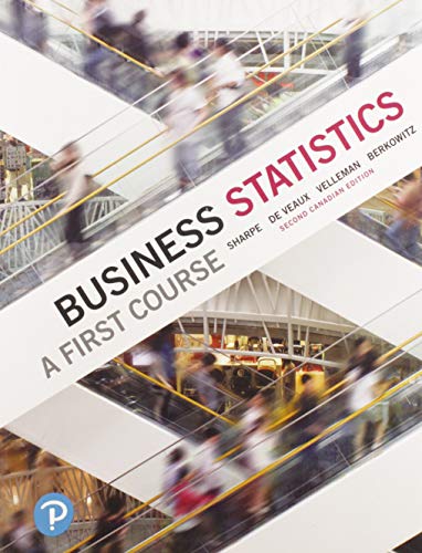 Book Business Statistics: A First Course, Second Canadian Edition (2nd Edition) free
