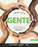 Book Gente: nivel básico, 2015 Release and MyLab Spanish with Access Carde for the etext free