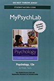 Book NEW MyLab Psychology with Pearson eText -- Standalone Access Card -- for Psychology free