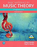 Book Basic Materials in Music Theory: A Programed Course, Books a la Carte (What's New in Music) free