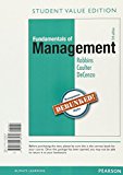 Book Fundamentals of Management: Essential Concepts and Applications, Student Value Edition Plus MyLab Management with Pearson eText -- Access Card Package free