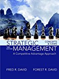 Book Strategic Management: A Competitive Advantage Approach, Concepts and Cases Plus MyLab Management with Pearson eText -- Access Card Package (16th Edition) free