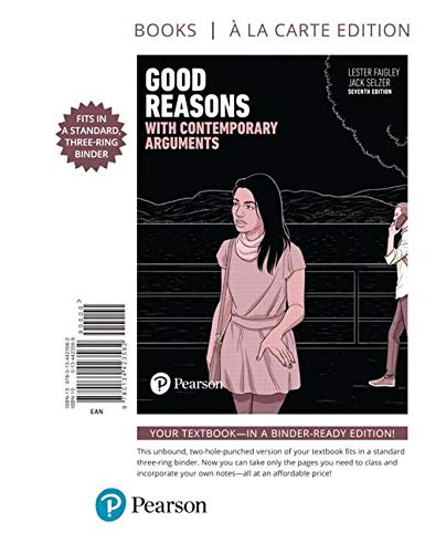 Book Good Reasons with Contemporary Arguments -- Print Offer (7th Edition) free