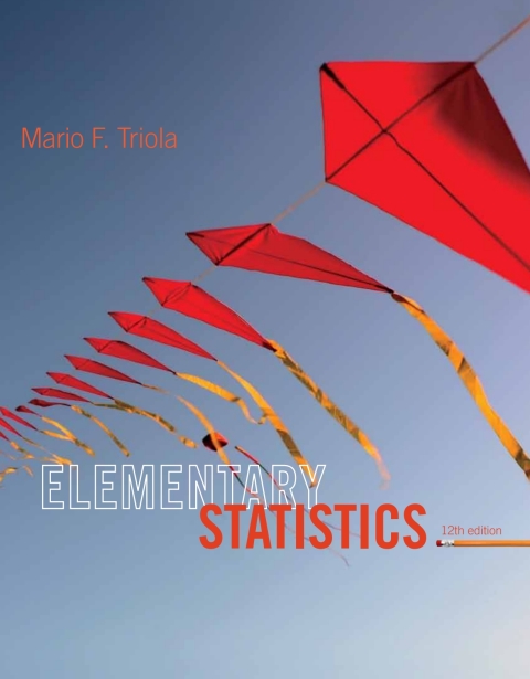 Book Studyguide for Elementary Statistics by Triola, Mario F., ISBN 9780134429823 free