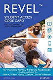 Book Revel for Marriages, Families, and Intimate Relationships -- Access Card free