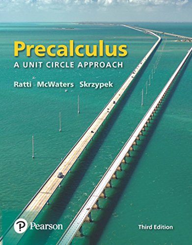 Book Precalculus: A Unit Circle Approach (2-downloads) free