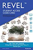 Book Revel for Texts and Contexts: Writing About Literature with Critical Theory -- Access Card free