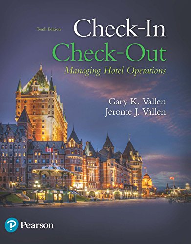 Book Check-in Check-Out: Managing Hotel Operations (2-downloads) (What's New in Culinary & Hospitality) free