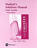 Book Student Solutions Manual for Thomas' Calculus: Early Transcendentals, Single Variable free