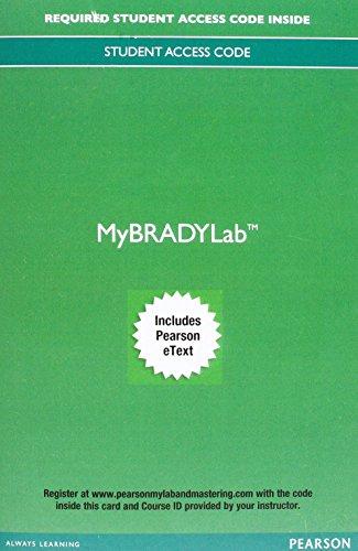 Book MyBRADYLab with Pearson eText -- Access Card -- for Advanced EMT: A Clinical Reasoning Approach free
