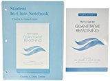 Book Student In-Class Notebook plus MyLab Math for Quantitative Reasoning -- Access Card Package free