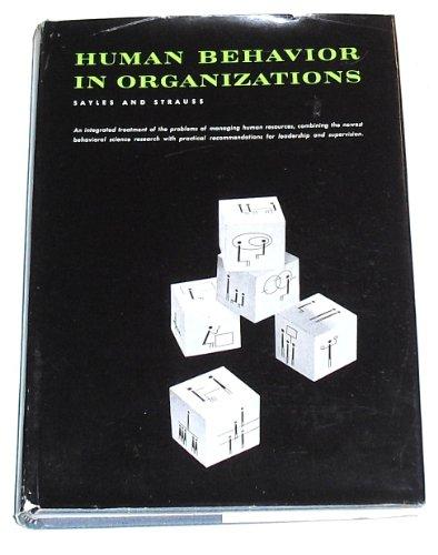 Book Human Behavior In Organizations free