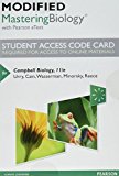 Book Modified Mastering Biology with Pearson eText -- Standalone Access Card -- for Campbell Biology free