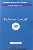 Book MyLab Business Law with Pearson eText -- Access Card -- for Business Law (1-semester) free