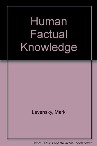 Book Human Factual Knowledge free