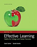 Book Keys to Effective Learning: Habits for College and Career Success, Student Value Edition Plus MyLab Student Success with Pearson eText -- Access Card Package (7th Edition) free