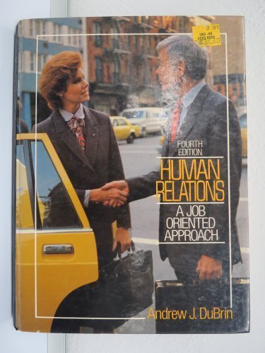 Book Human Relations: A Job Oriented Approach free