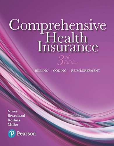 Book Comprehensive Health Insurance: Billing, Coding, and Reimbursement (2-downloads) free