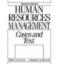 Book Human Resources Management: Text and Cases free