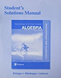 Book Student's Solutions Manual for Elementary and Intermediate Algebra: Concepts and Applications free