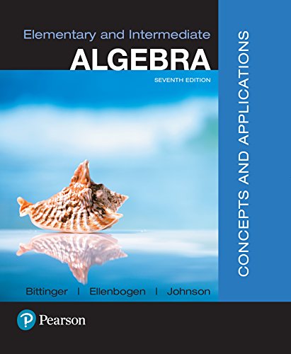 Book Elementary and Intermediate Algebra: Concepts and Applications (2-downloads) free