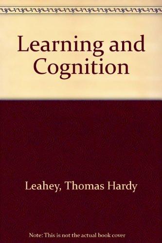 Book Learning And Cognition free