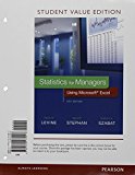 Book Statistics for Managers Using Microsoft Excel, Student Value Edition Plus MyLab Statistics with Pearson eText -- Access Card Package free