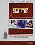 Book First Course in Statistics, A, Books a la Carte Edition Plus MyLab Statistics with Pearson eText -- Access Card Package free