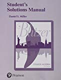 Book Student's Solutions Manual for College Algebra free
