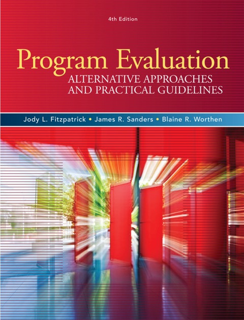 Book Program Evaluation: Alternative Approaches and Practical Guidelines free