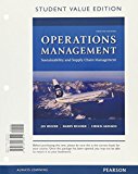 Book Operations Management: Sustainability and Supply Chain Management, Student Value Edition Plus MyLab Operations Management with Pearson eText -- Access Card Package free
