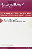 Book MasteringBiology with Pearson eText -- ValuePack Access Card -- for Campbell Biology free