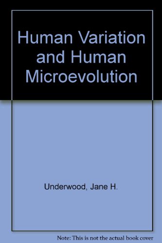 Book Human Variation and Human Microevolution free